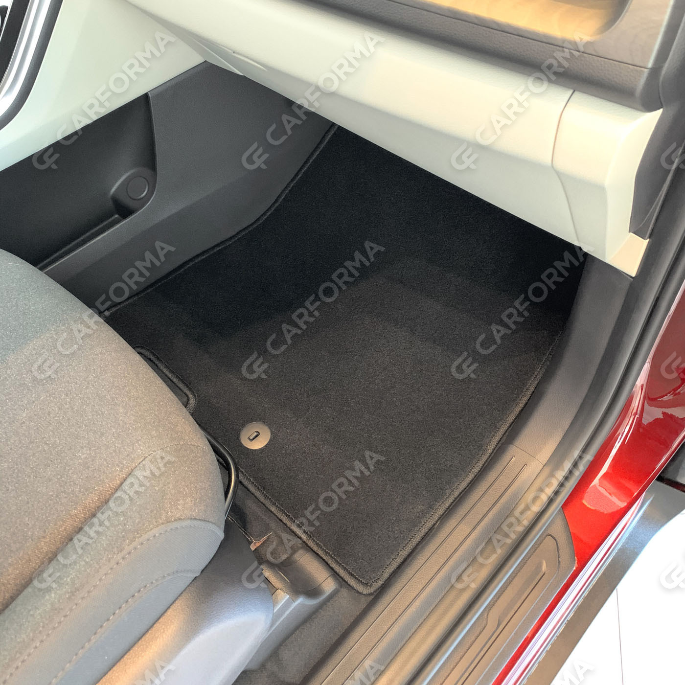 Ворсовые коврики на KIA Carnival IV 7 мест без оттоманок 2020&nbsp;-&nbsp;2026 в Новокузнецке