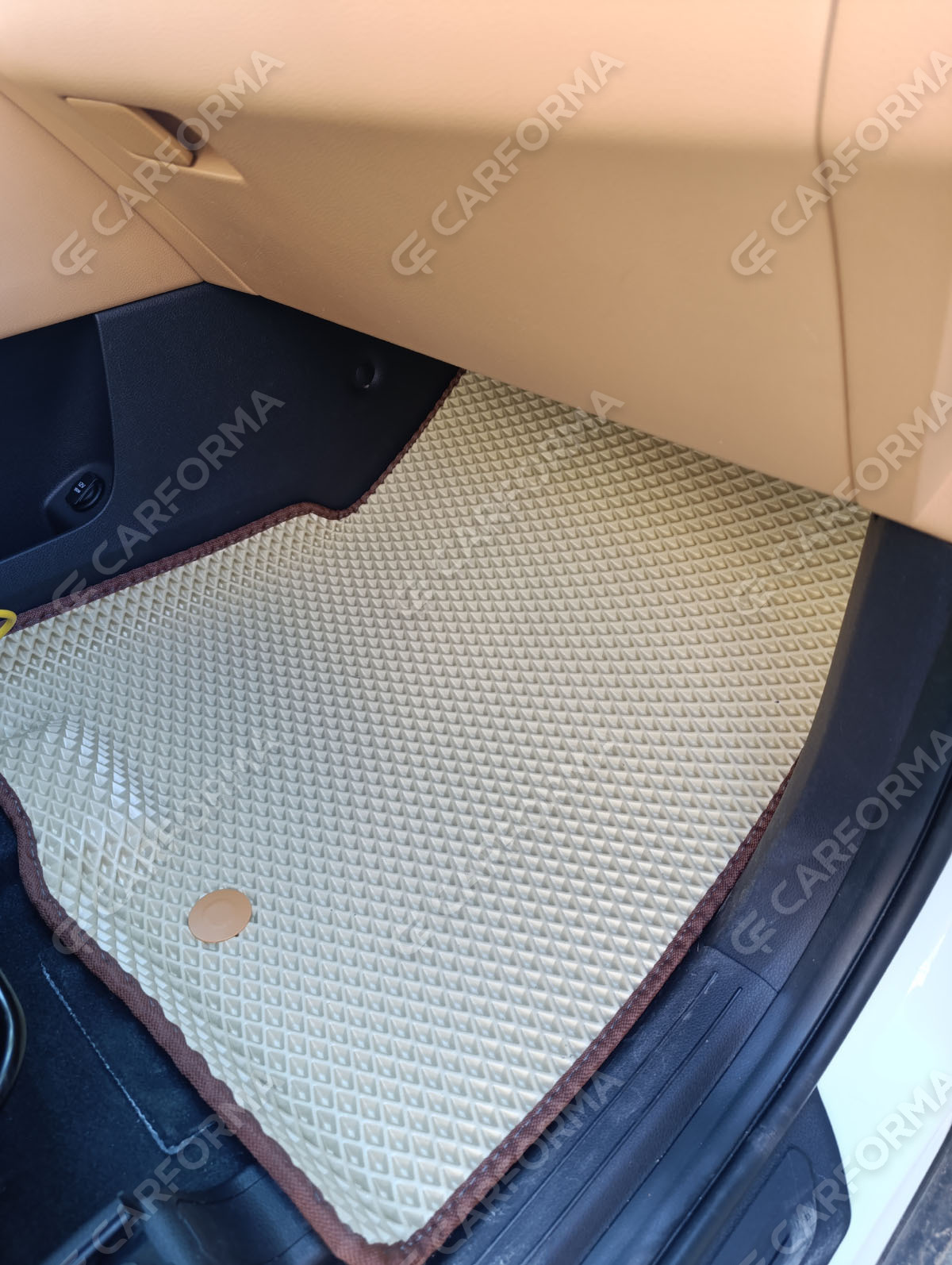 Ворсовые коврики на KIA Carnival IV 7 мест с оттоманками 2020&nbsp;-&nbsp;2026 в Новокузнецке