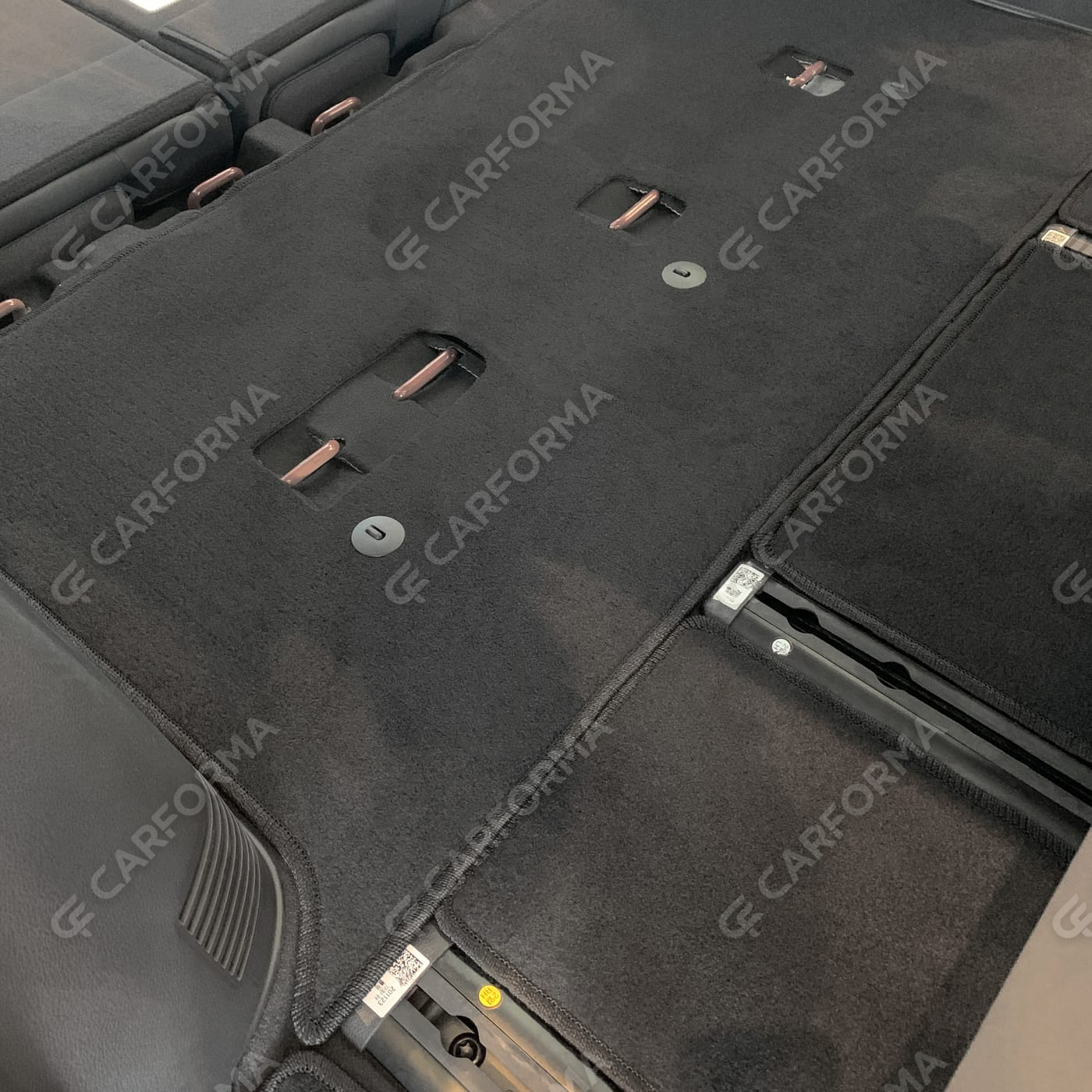 Ворсовые коврики на KIA Carnival IV 7 мест без оттоманок 2020&nbsp;-&nbsp;2026 в Новокузнецке