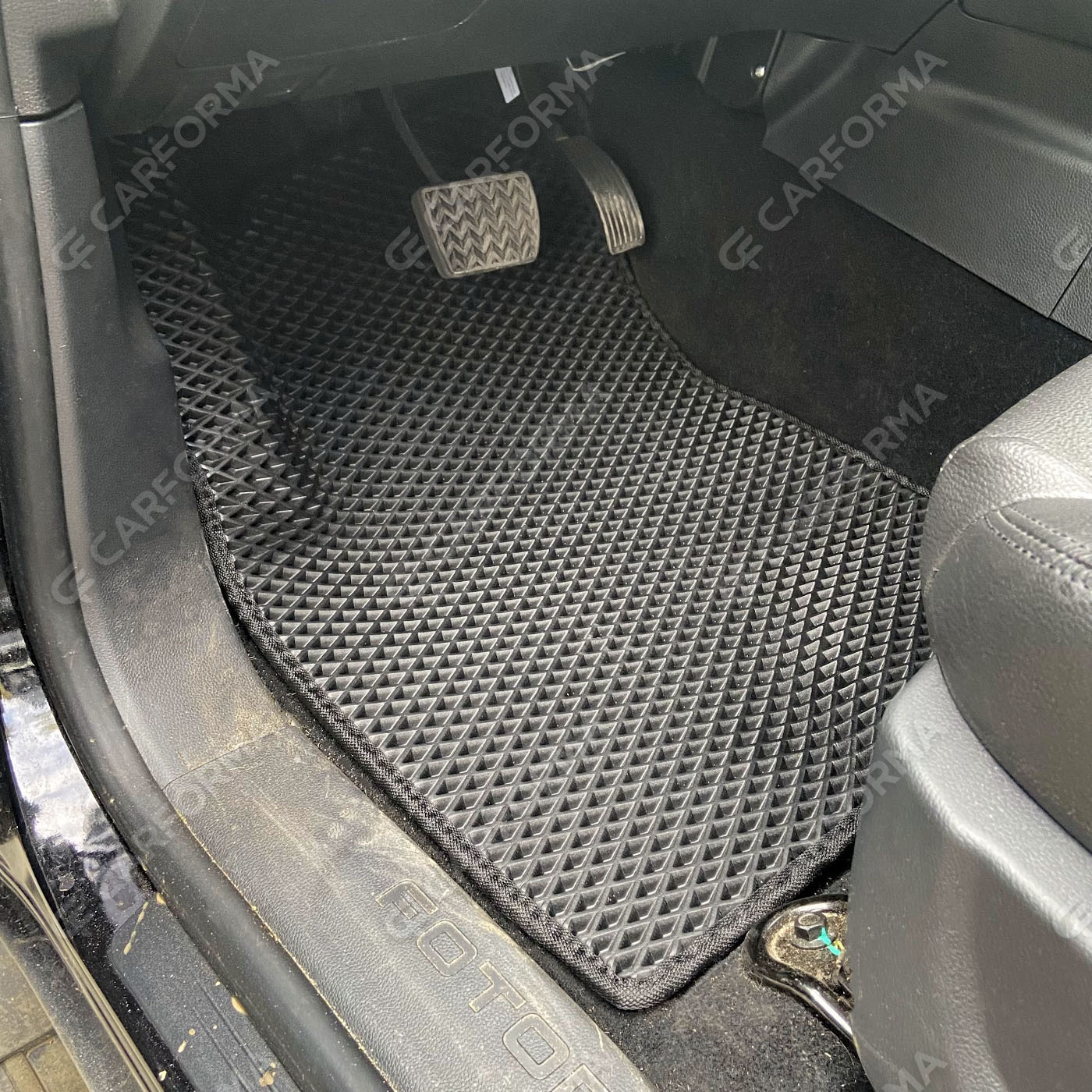 Ворсовые коврики на Foton Tunland G7 2019&nbsp;-&nbsp;2026 в Новокузнецке