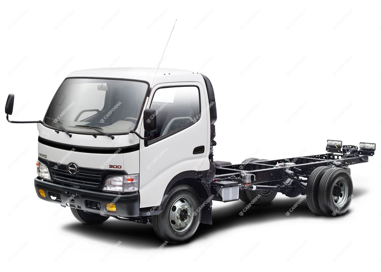EVA коврики на Hino 300 I широкая кабина 1999 - 2011