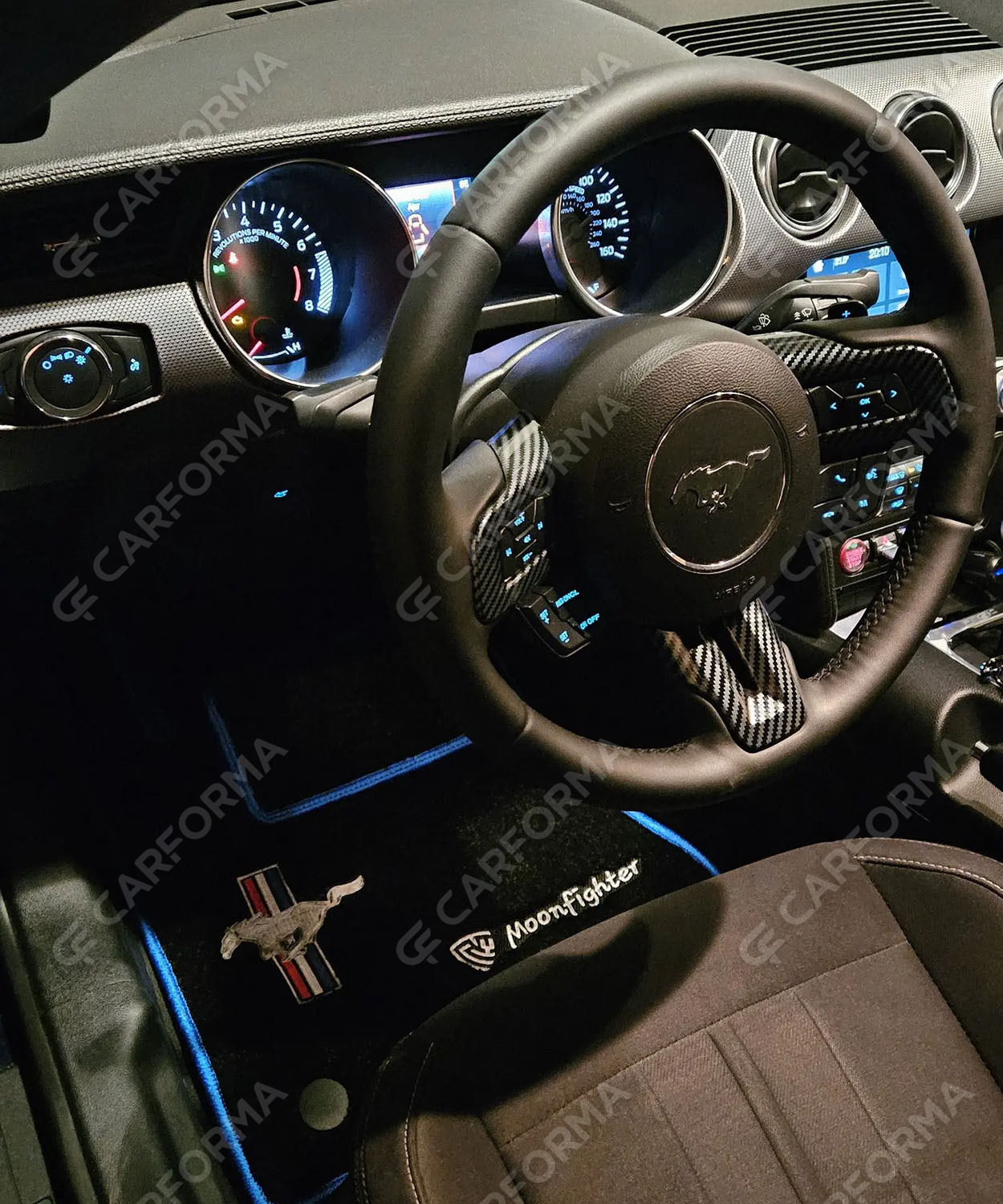EVA коврики на Ford Mustang VI 2013&nbsp;-&nbsp;2023 в Новокузнецке