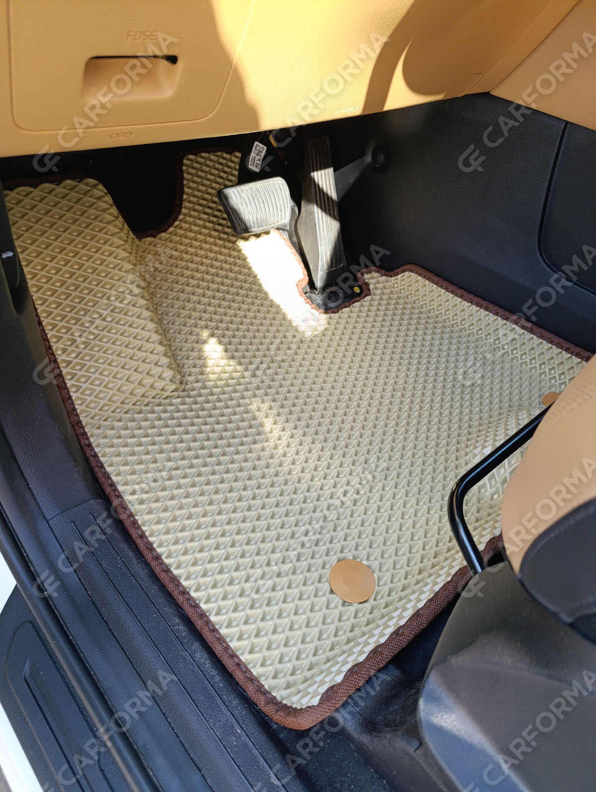 EVA коврики на KIA Carnival IV 11 мест 2020&nbsp;-&nbsp;2026 в Новокузнецке