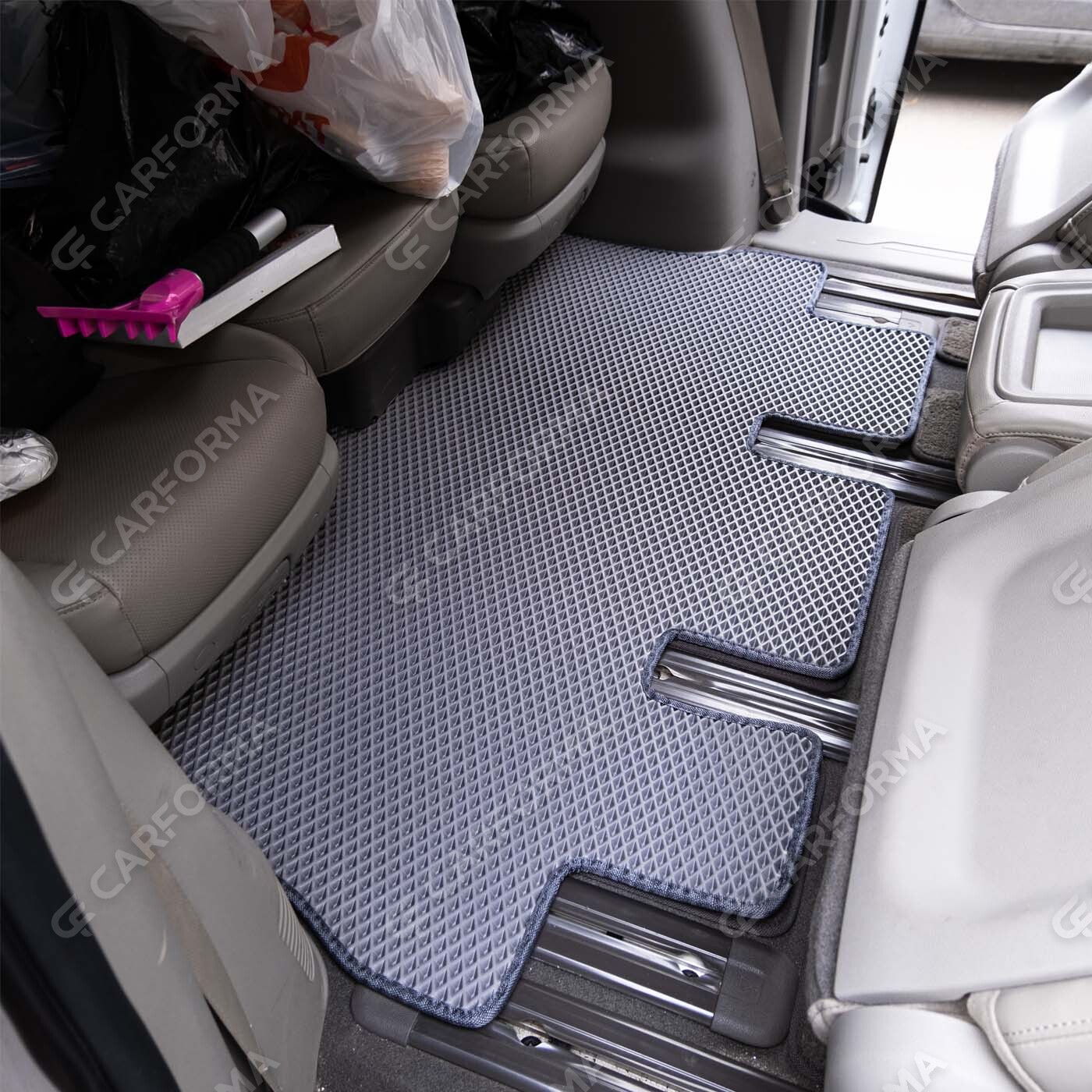 Коврики на KIA Carnival III 9 мест и 11 мест 2014&nbsp;-&nbsp;2021 в Новокузнецке