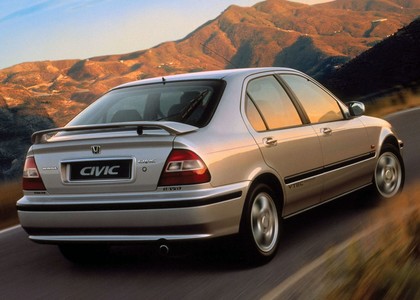 Ворсовые коврики на Honda Civic VI 5d 1995 - 2000 в Новокузнецке