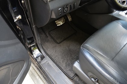 Ворсовые коврики на Mitsubishi Pajero IV 2006 - 2021 в Новокузнецке