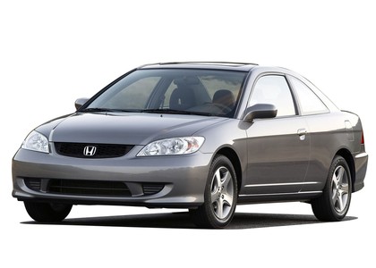 Ворсовые коврики на Honda Civic VII 2d 2001 - 2006 в Новокузнецке