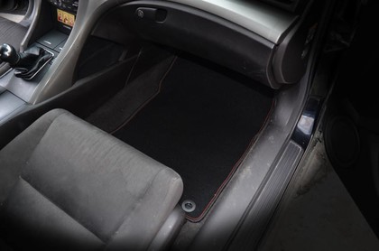 Ворсовые коврики на Honda Accord VIII 2007 - 2013 в Новокузнецке