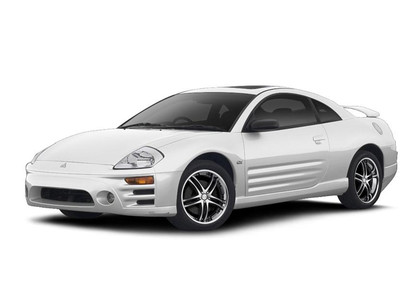 Ворсовые коврики на Mitsubishi Eclipse III 1999 - 2005 в Новокузнецке