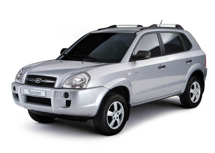 Ворсовые коврики на Hyundai Tucson I 2004 - 2010 в Новокузнецке