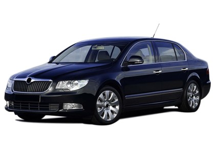 Ворсовые коврики на Skoda Superb II 2008 - 2015 в Новокузнецке