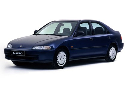 EVA коврики на Honda Civic V 4d 1991 - 1996 в Новокузнецке