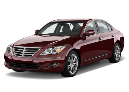 Ворсовые коврики на Hyundai Genesis I 2008 - 2014 в Новокузнецке