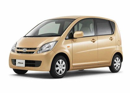 Ворсовые коврики на Daihatsu Move VI 2006&nbsp;-&nbsp;2010 в Новокузнецке