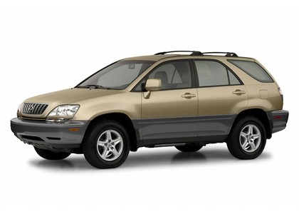 Ворсовые коврики на Lexus RX I 1997 - 2003 в Новокузнецке