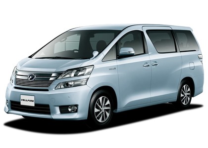 Ворсовые коврики на Toyota Vellfire (H20) 2008 - 2015 в Новокузнецке