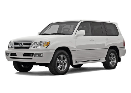 Ворсовые коврики на Lexus LX 470 1997 - 2007 в Новокузнецке