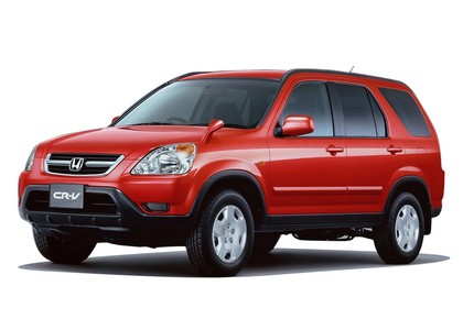 Ворсовые коврики на Honda CR-V II 2001 - 2006 в Новокузнецке