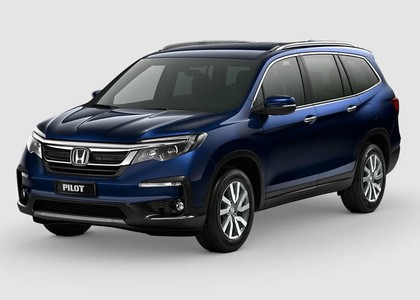 Ворсовые коврики на Honda Pilot III 2015 - 2022 в Новокузнецке
