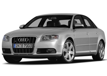 Ворсовые коврики на Audi S4 (B7) 2004 - 2008 в Новокузнецке