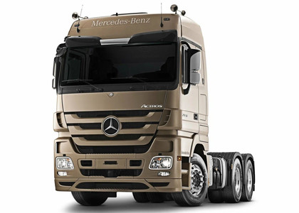 Коврики на Mercedes Actros MP3 тягач 2008 - 2020 в Новокузнецке