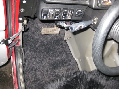 Ворсовые коврики на Hummer H1 1992 - 2006 в Новокузнецке