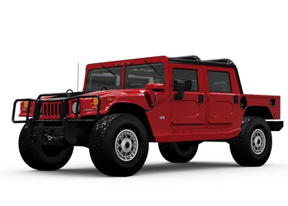 Ворсовые коврики на Hummer H1 1992 - 2006 в Новокузнецке