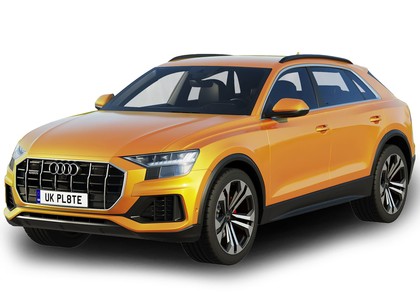 EVA коврики на Audi Q8 2018 - 2025 в Новокузнецке