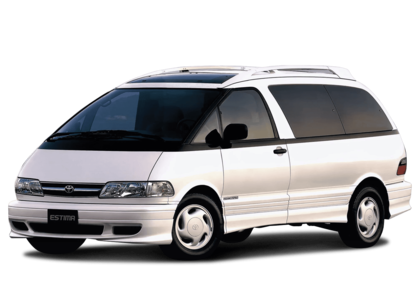 Ворсовые коврики на Toyota Estima I 1990 - 1999 в Новокузнецке