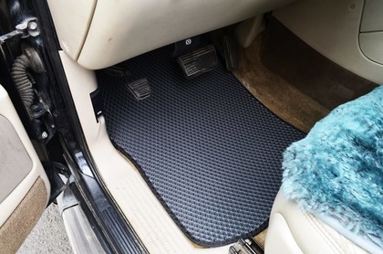 Ворсовые коврики на Cadillac Escalade II 2002 - 2007 в Новокузнецке