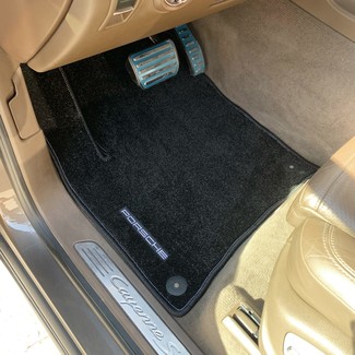 Ворсовые коврики на Porsche Cayenne II 2010 - 2018 в Новокузнецке