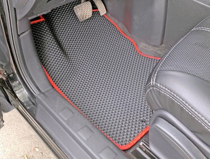 Ворсовые коврики на Nissan X-Trail II 2007 - 2015 в Новокузнецке