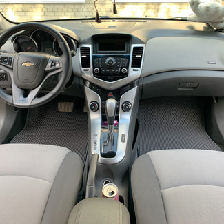Ворсовые коврики на Chevrolet Cruze I 2008 - 2015 в Новокузнецке