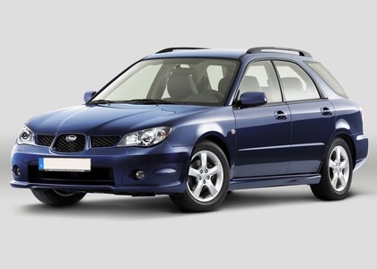 Ворсовые коврики на Subaru Impreza II 2000 - 2007 в Новокузнецке