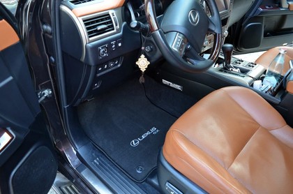 EVA коврики на Lexus GX 460 2009 - 2023 в Новокузнецке