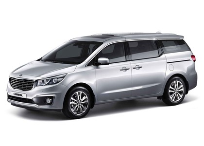 Ворсовые коврики на KIA Carnival III 2014 - 2021 в Новокузнецке