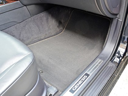 Ворсовые коврики на Hyundai Genesis I 2008 - 2014 в Новокузнецке