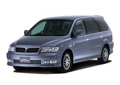 Ворсовые коврики на Mitsubishi Chariot Grandis 1997 - 2003 в Новокузнецке