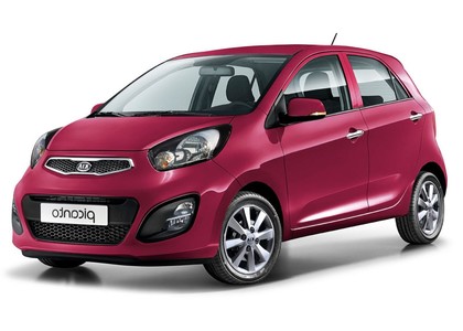 EVA коврики на KIA Picanto II 2011 - 2017 в Новокузнецке