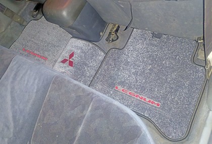 Ворсовые коврики на Mitsubishi Galant VIII 1996 - 2005 в Новокузнецке
