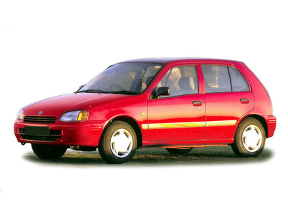 Ворсовые коврики на Toyota Starlet (P90) 1995 - 1999 в Новокузнецке