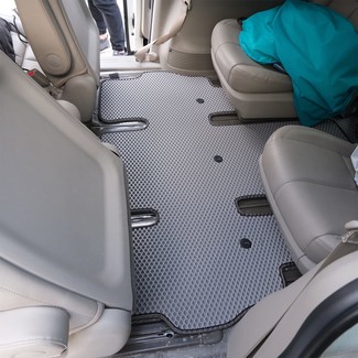 Ворсовые коврики на KIA Carnival III 2014 - 2021 в Новокузнецке
