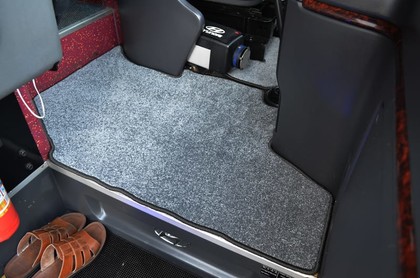 Ворсовые коврики на Hyundai Universe Space Luxury  в Новокузнецке