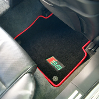 Ворсовые коврики на Audi A8 (D3) 2002 - 2010 в Новокузнецке