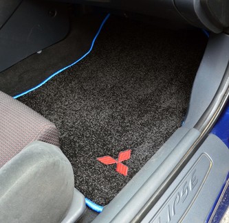Ворсовые коврики на Mitsubishi Eclipse IV 2005 - 2011 в Новокузнецке
