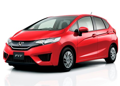 Ворсовые коврики на Honda Fit III 2013 - 2020 в Новокузнецке