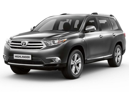 Коврики на Toyota Highlander II 2007 - 2013 в Новокузнецке