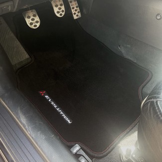Ворсовые коврики на Mitsubishi Lancer Evolution VII 2001 - 2003 в Новокузнецке