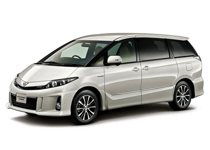 Ворсовые коврики на Toyota Estima III 2006 - 2019 в Новокузнецке