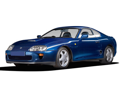 Ворсовые коврики на Toyota Supra (A80) 1993 - 2002 в Новокузнецке